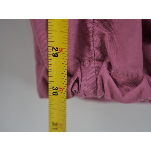Rachel Paige Red Lightweight Cargo Pants Drawstring‎ Waist Medium NWT Women - Picture 6 of 8